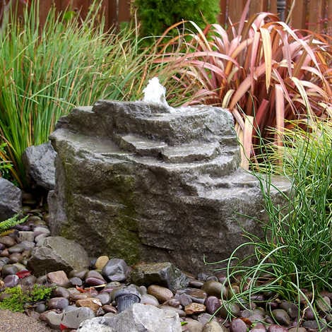 Mountain Spring Pondless 24" Bubbler Fountain