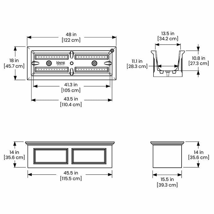 Chelsey 28" Tall Planter, 2-pack