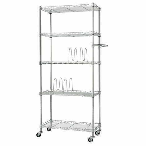 TRINITY Basics EcoStorage 5-Tier NSF Certified Rack