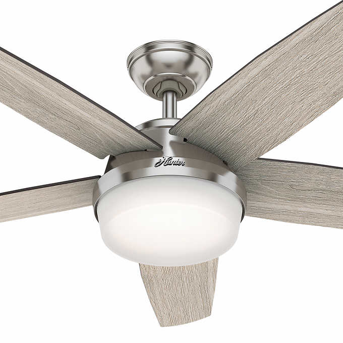 Hunter Avia II LED 52" Indoor Ceiling Fan with Light and Remote