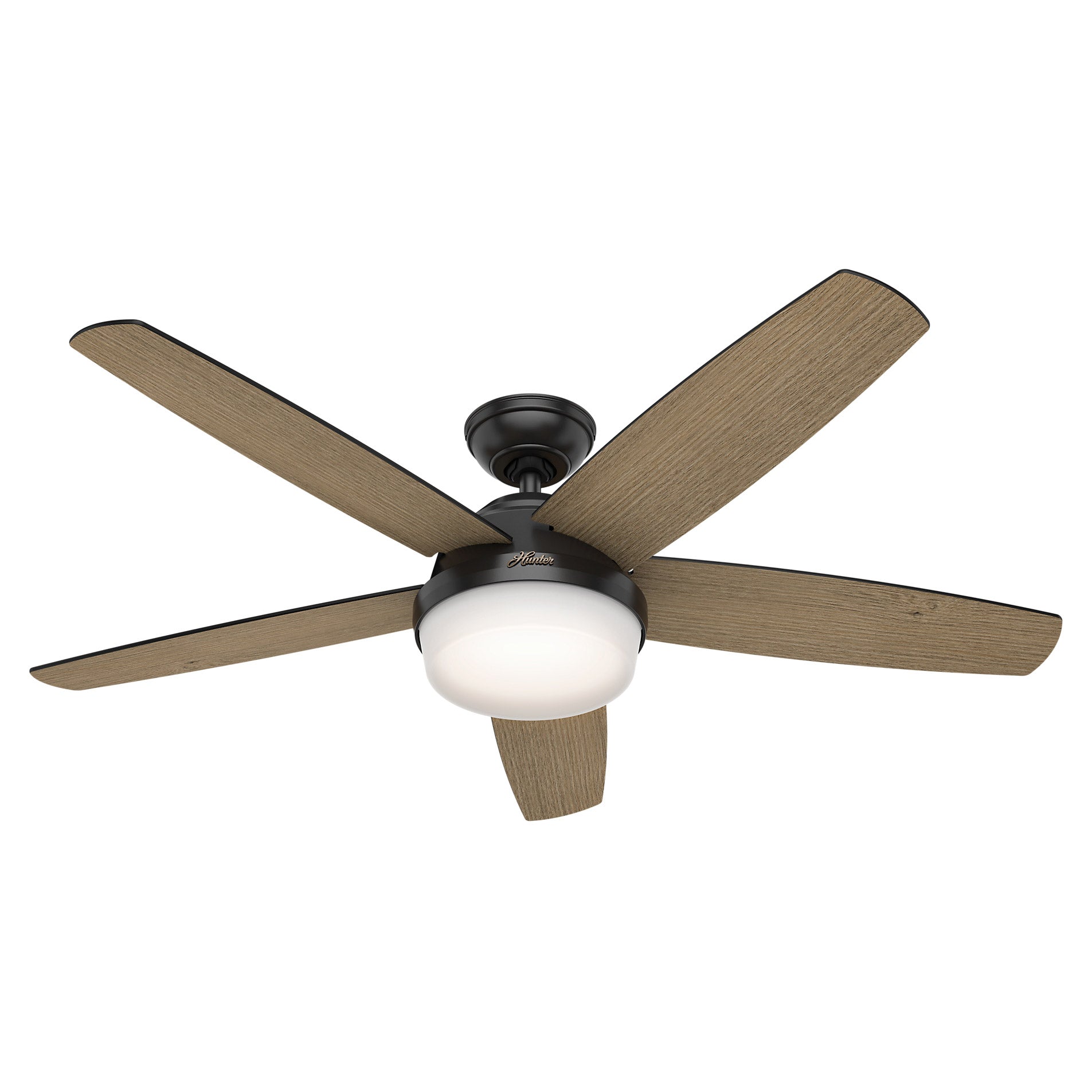 Hunter Avia II LED 52" Indoor Ceiling Fan with Light and Remote