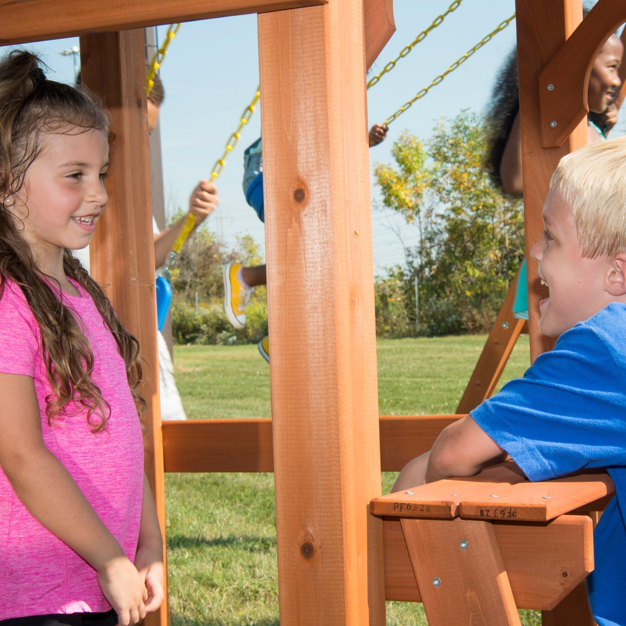 YardLine Play Systems Sky Climber II Swing Set