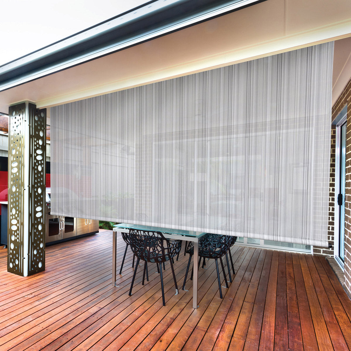 Koolspot Outdoor Sun Shade – Motor Operated