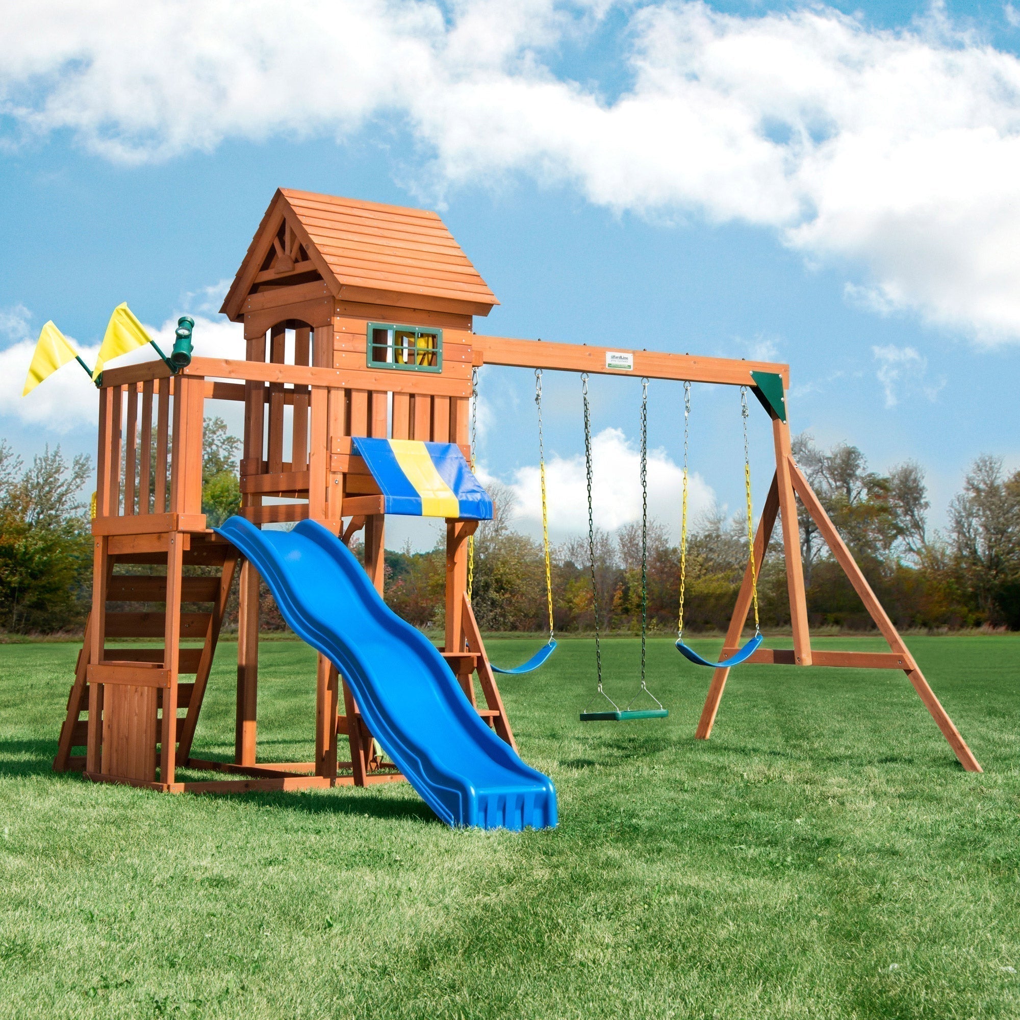 YardLine Play Systems Sky Climber II Swing Set