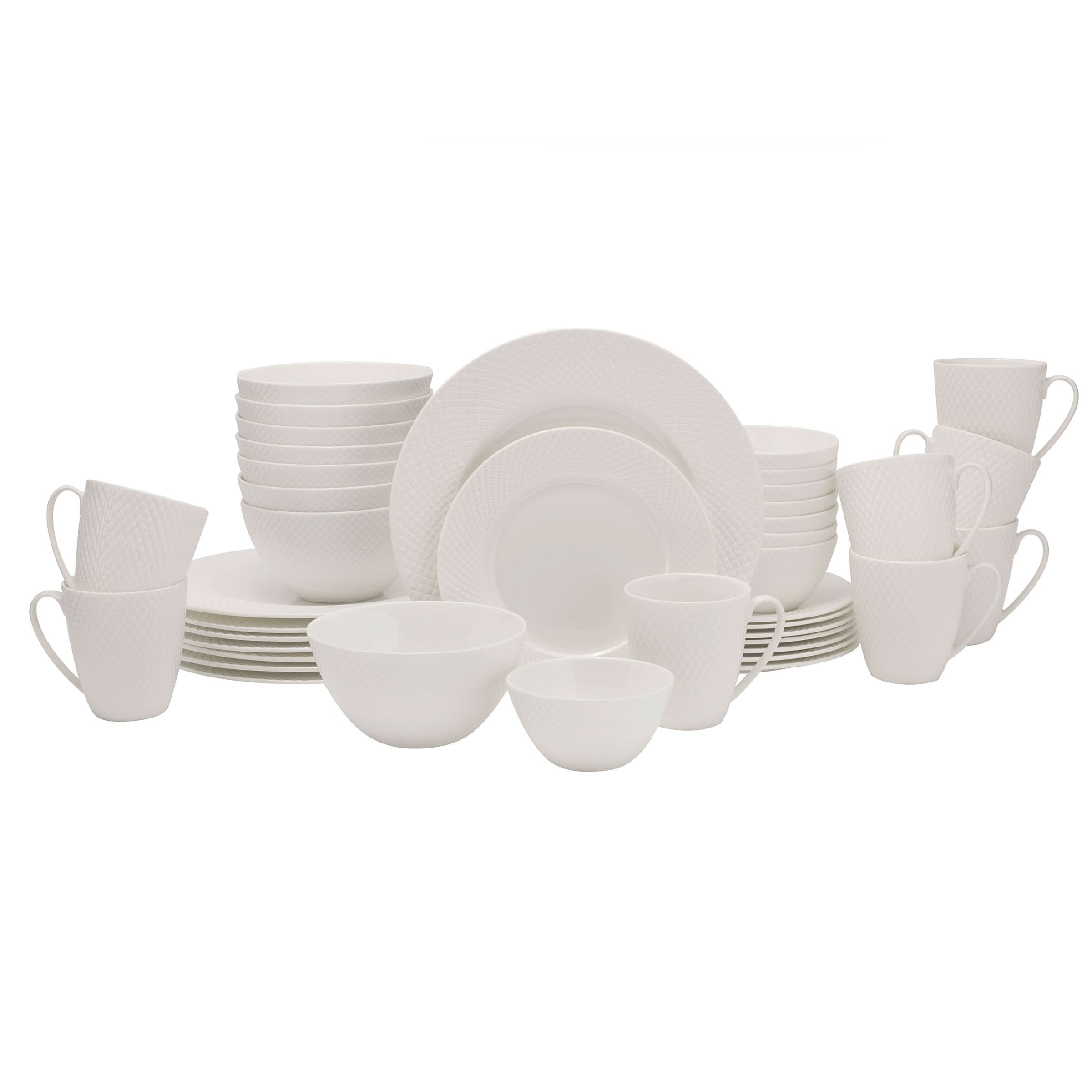 Mikasa Huntington 40-piece Bone China Dinnerware Set