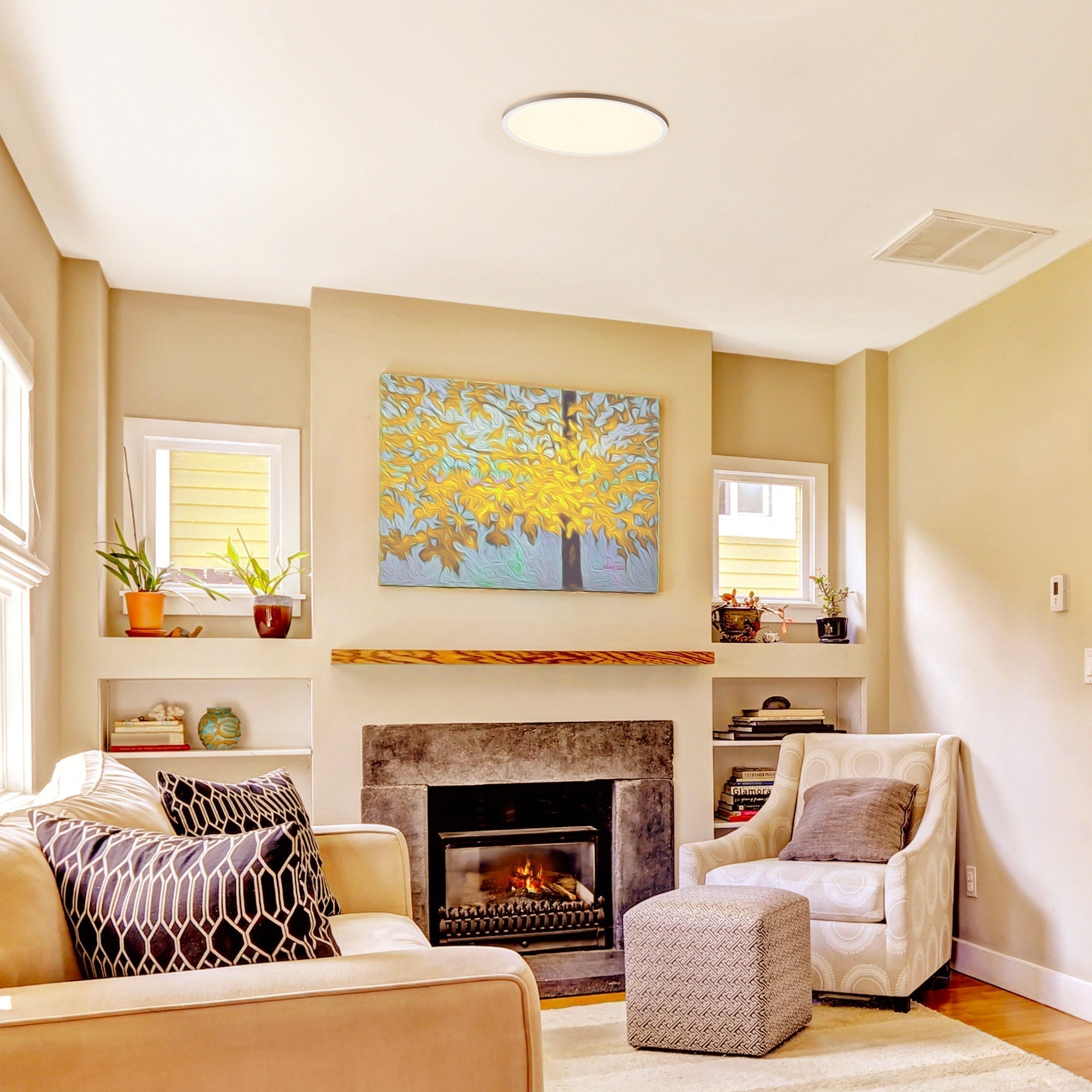 KODA Slim 15"LED Ceiling Light With Adjustable Color Temperature